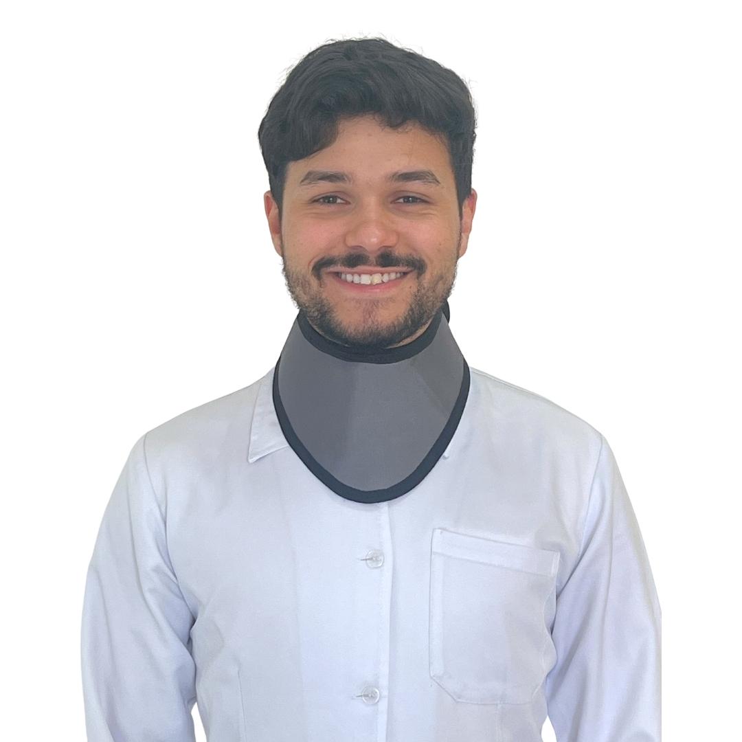 PROTETOR DE TIREÓIDE DE CHUMBO ADULTO