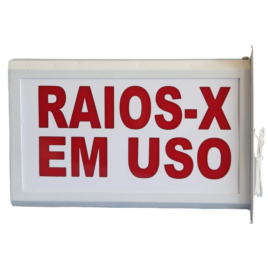 SINALIZADOR RAIO-X EM USO